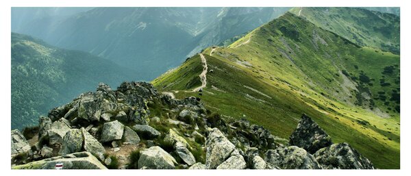 Slika - Planinski krajolik (120x50 cm)