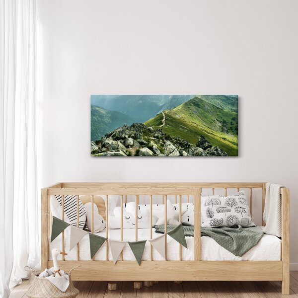 Slika - Planinski krajolik (120x50 cm)