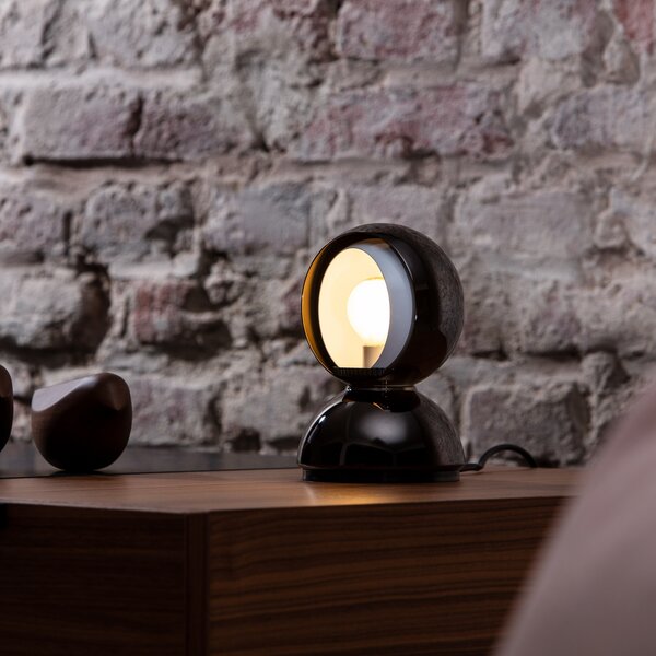 Stolne Lampa Artemide, Eclisse, Crno, Dnevna soba, Metal, Dizajn