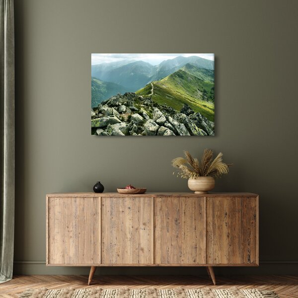 Slika - Planinski krajolik (90x60 cm)