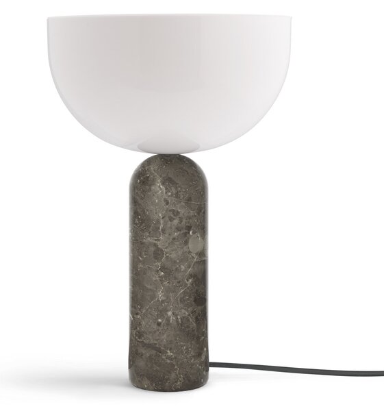 Stolne Lampa New Works, Kizu Large, Sivo, Dnevna soba, Kamen, Dizajn