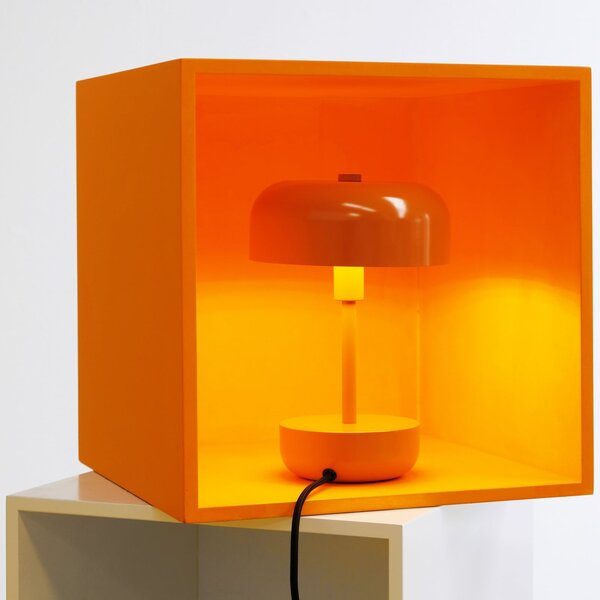 Stolne Lampa Dyberg Larsen, Haipot, Naranča, Dnevna soba, Metal, Moderan