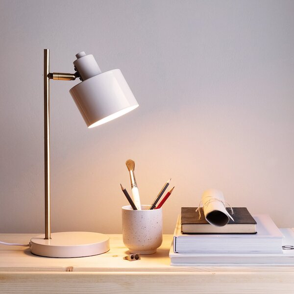 Stolne Lampa Dyberg Larsen, Ocean, Bež, Dnevna soba, Metal, Dizajn
