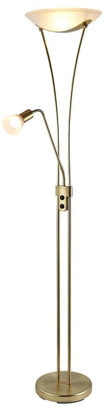 Podne Lampa Lindby, Felicia, Zlato / mjed, Dnevna soba, Metal, Moderan