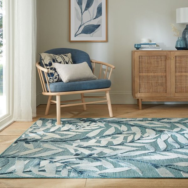 Plavi vanjski tepih 290x200 cm Willow - Flair Rugs