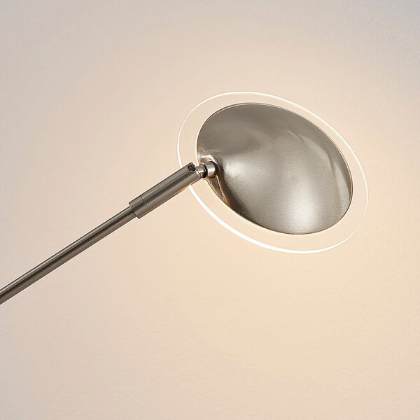 Podne Lampa Lindby, Anea, Metalik, Dnevna soba, Metal, Moderan