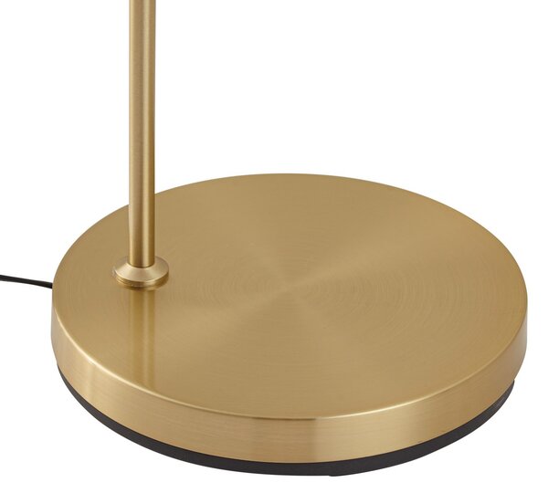 Podne Lampa Lindby, Moisia, Zlato / mjed, Dnevna soba, Metal, Moderan