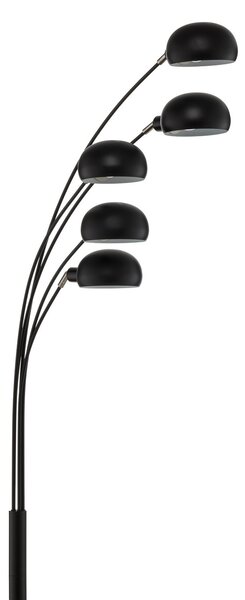 Podne Lampa Lindby, Jewa, Crno, Dnevna soba, Metal, Moderan