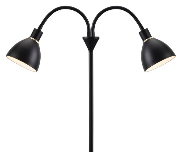 Podne Lampa Nordlux, Ray, Crno, Dnevna soba, Metal, Moderan