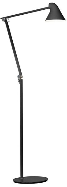 Podne Lampa Louis Poulsen, NJP, prigušiv, Crno, Dnevna soba, Metal, Dizajn