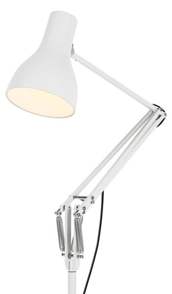 Podne Lampa Anglepoise, Type 75, Bijela, Dnevna soba, Metal, Industrijski dizajn