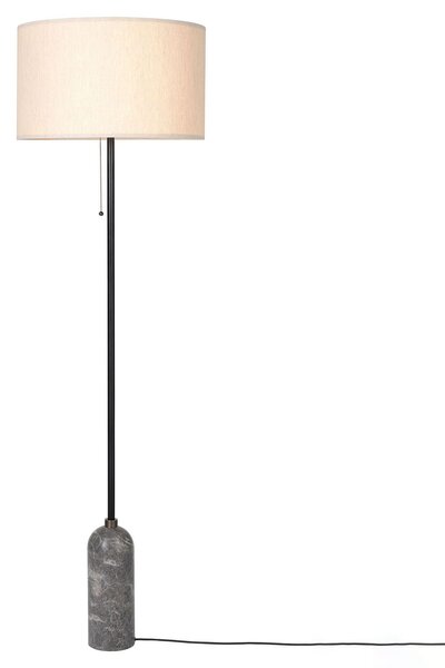 Podne Lampa GUBI, Gravity, prigušiv, Bež, Dnevna soba, Kamen, Dizajn