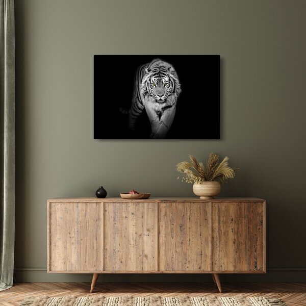 Slika - Tigar sa žutim očima (90x60 cm)