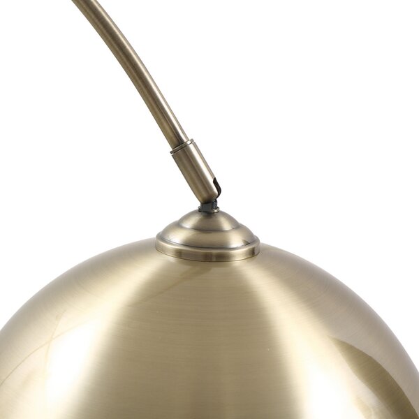 Podne Lampa Lindby, Lennart, Bronca / stari mesing, Dnevna soba, Metal, Moderan