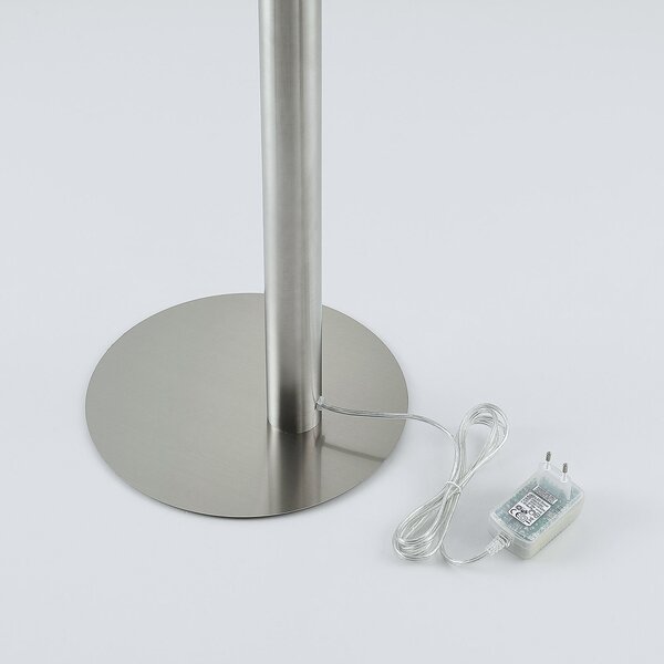 Podne Lampa Lindby, Boba, Metalik, Dnevna soba, Aluminij, Moderan