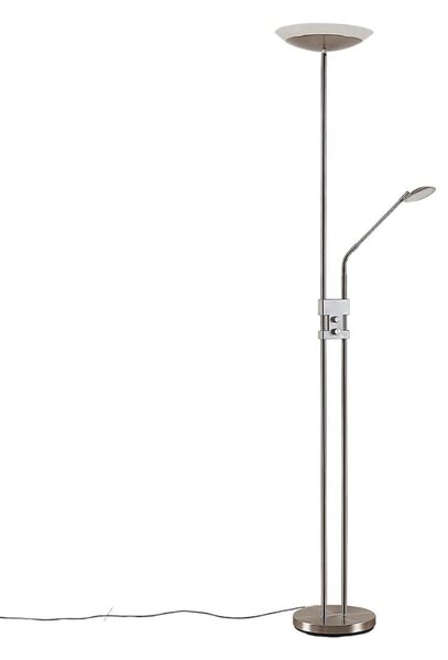 Podne Lampa Lindby, Jonne, prigušiv, Metalik, Dnevna soba, Metal, Moderan