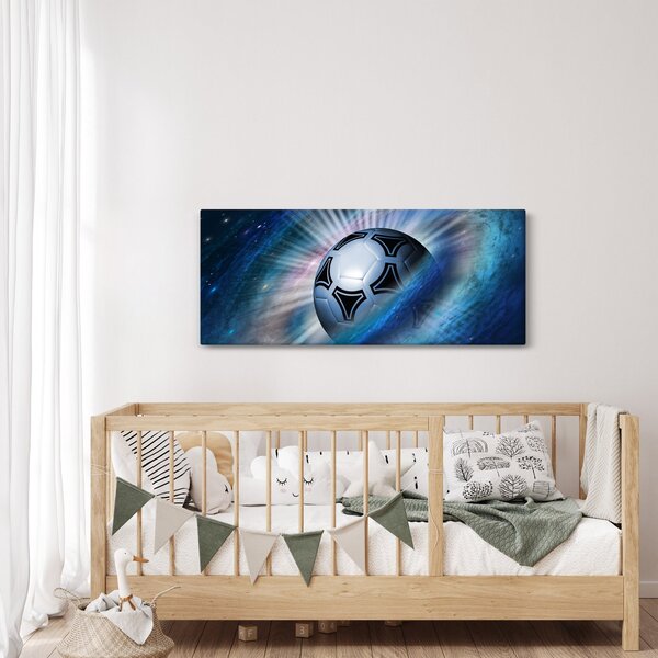 Slika - Nogomet u svemiru (120x50 cm)