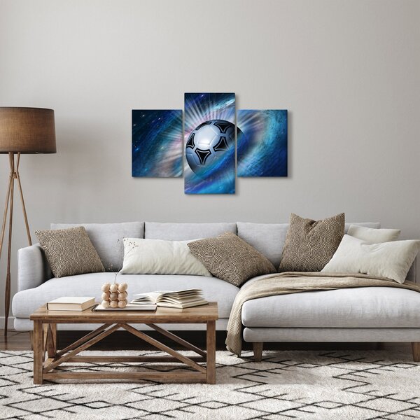 Slika - Nogomet u svemiru (90x60 cm)