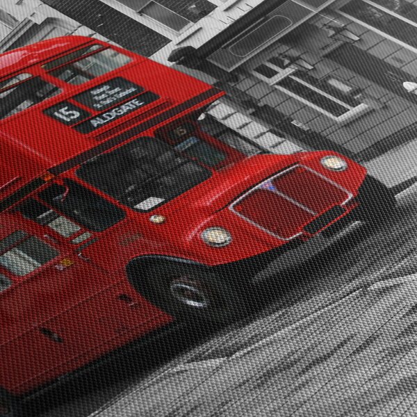 Slika - London s autobusom (120x50 cm)