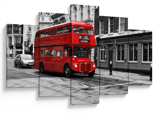 Slika - London s autobusom (150x105 cm)