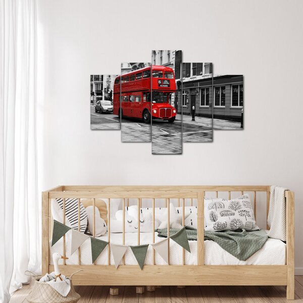 Slika - London s autobusom (150x105 cm)