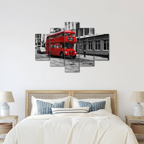 Slika - London s autobusom (150x105 cm)