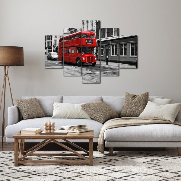 Slika - London s autobusom (150x105 cm)