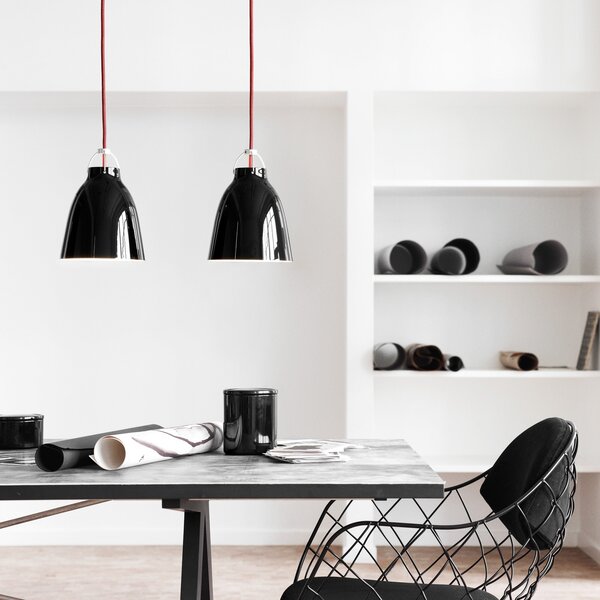 Viseće Svjetiljka FRITZ HANSEN, Caravaggio P1, prigušiv, Crno, Dnevna soba, Metal, Dizajn