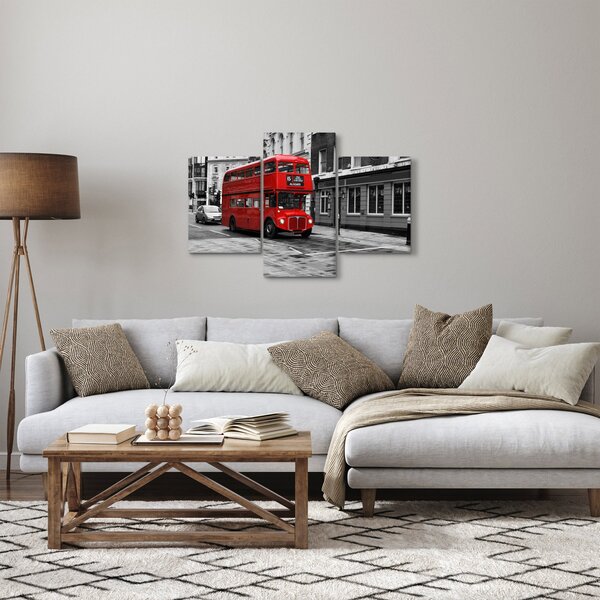 Slika - London s autobusom (90x60 cm)