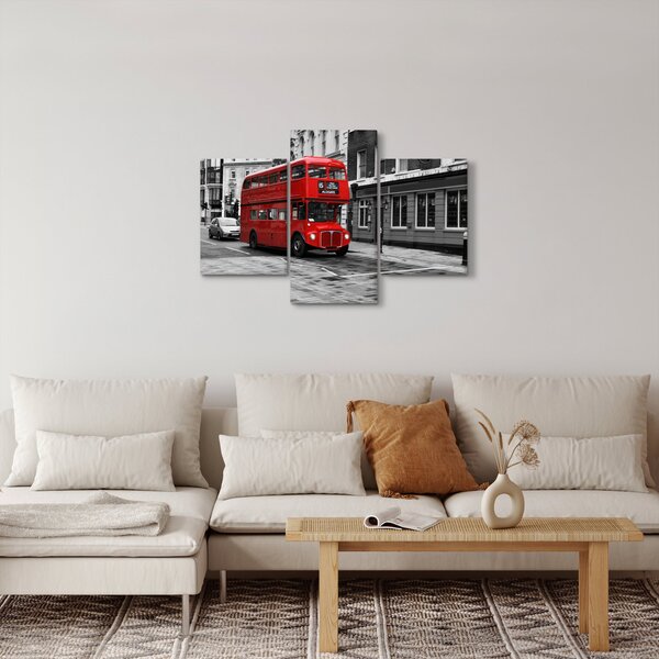 Slika - London s autobusom (90x60 cm)