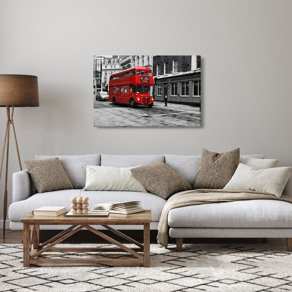 Slika - London s autobusom (90x60 cm)