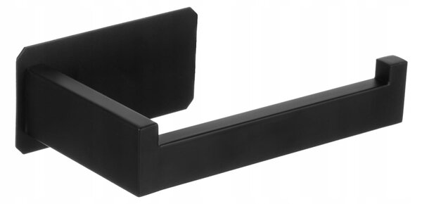 Nehrđajući čelik samoodmjerno 3m zidni držač za toaletni papir 14 cm crno