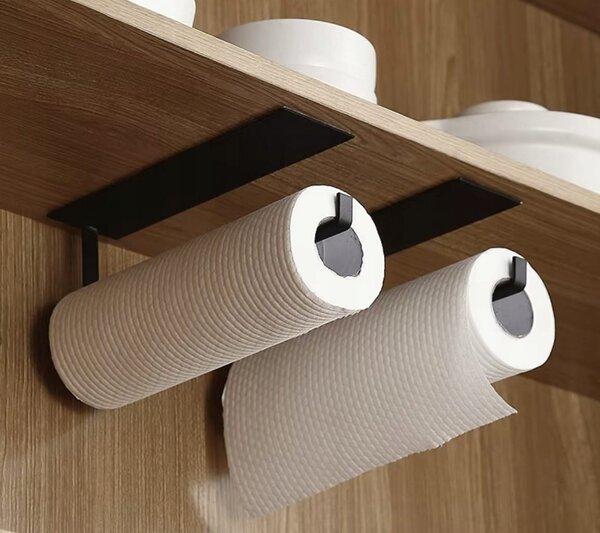 Čelično samoodrežavanje za papirnate ručnike 25 cm crno