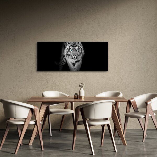 Slika - Tigar s plavim očima (120x50 cm)