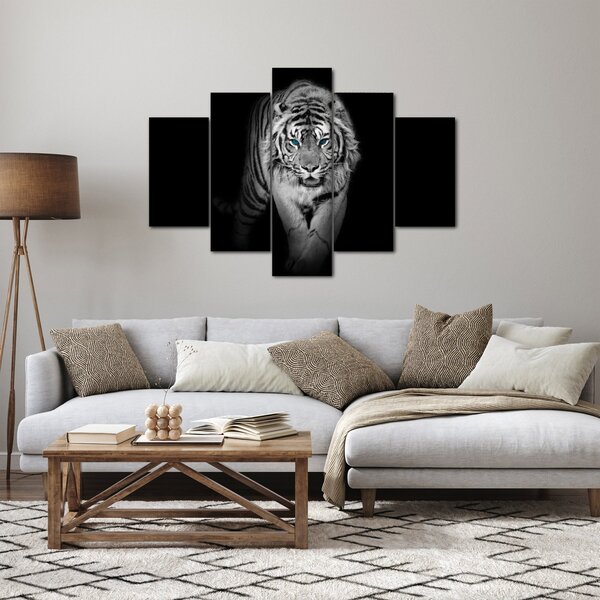 Slika - Tigar s plavim očima (150x105 cm)