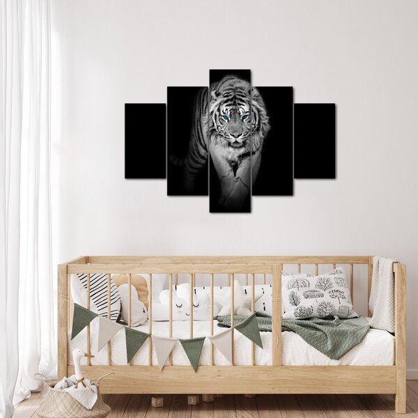 Slika - Tigar s plavim očima (150x105 cm)
