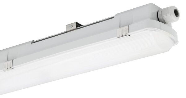 Sylvania LED ugradbena svjetiljka RESISTO, svijetlosiva, 150 cm, 56 W, 840 IP66, Sivo, Plastika