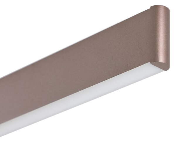 Viseće Svjetiljka Lucande, Mylosh, prigušiv, Smeđa / hrđa, Kuhinja, Aluminij, Moderan
