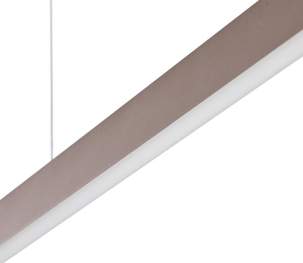 Viseće Svjetiljka Lucande, Mylosh, prigušiv, Smeđa / hrđa, Kuhinja, Aluminij, Moderan