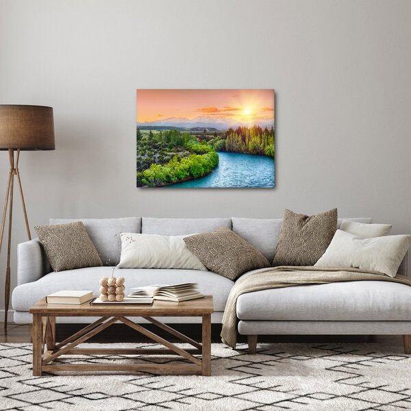 Slika - Šumski planinski krajolik (70x50 cm)