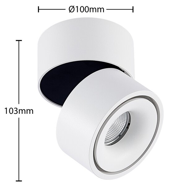 Stropne Svjetiljka Arcchio, Rotari, prigušiv, Bijela, Područje hodnika, Aluminij, Moderan
