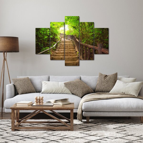 Slika - Stepenice u prirodi (150x105 cm)