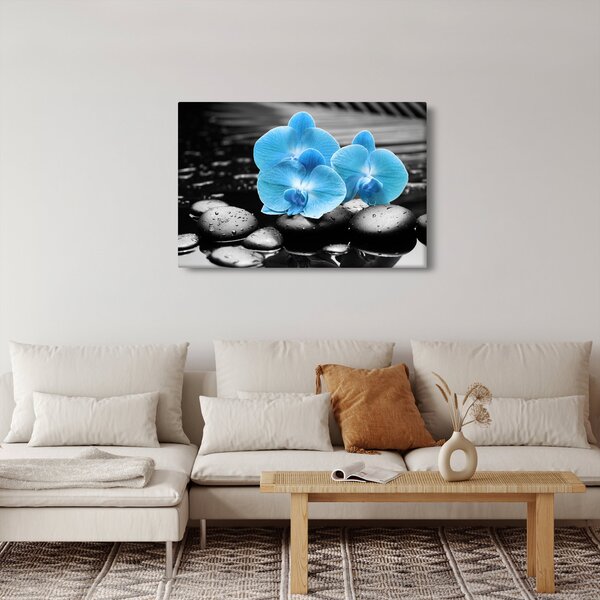 Slika - Plava orhideja (90x60 cm)