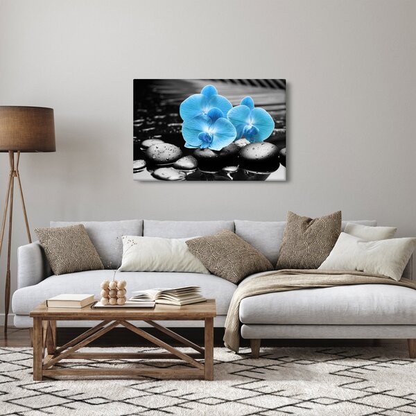 Slika - Plava orhideja (90x60 cm)