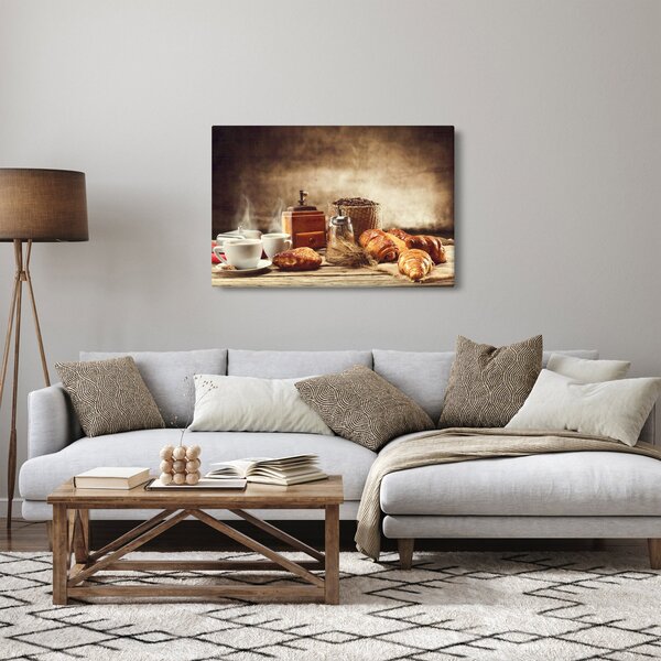 Slika - Kava i doručak (90x60 cm)