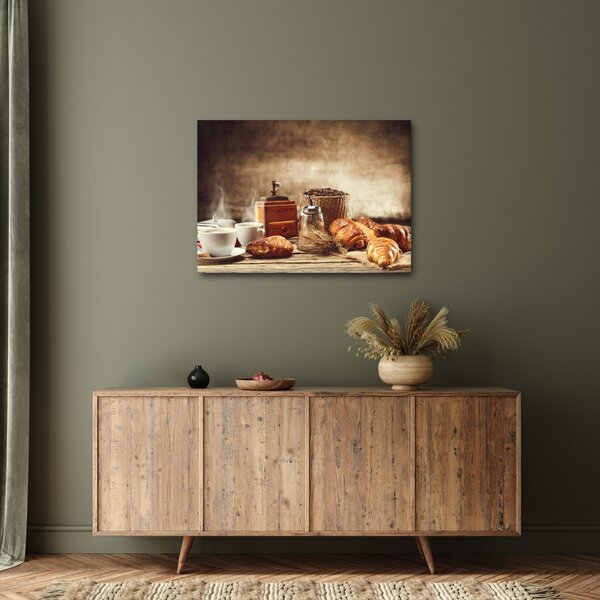 Slika - Kava i doručak (70x50 cm)