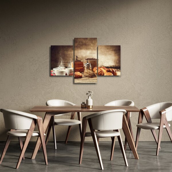 Slika - Kava i doručak (90x60 cm)