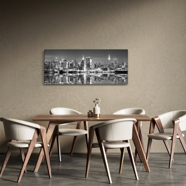 Slika - New York, crno-bijelo (120x50 cm)