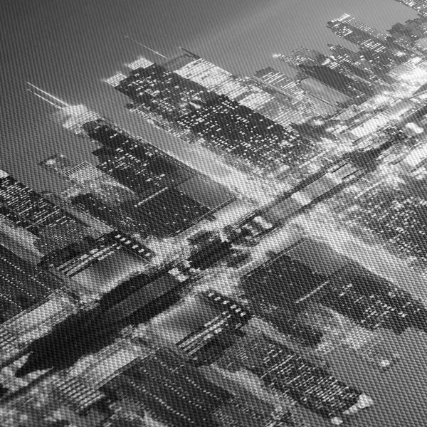 Slika - New York, crno-bijelo (120x50 cm)