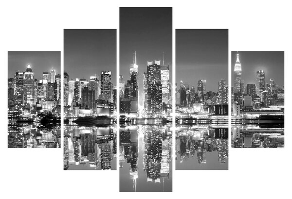 Slika - New York, crno-bijelo (150x105 cm)